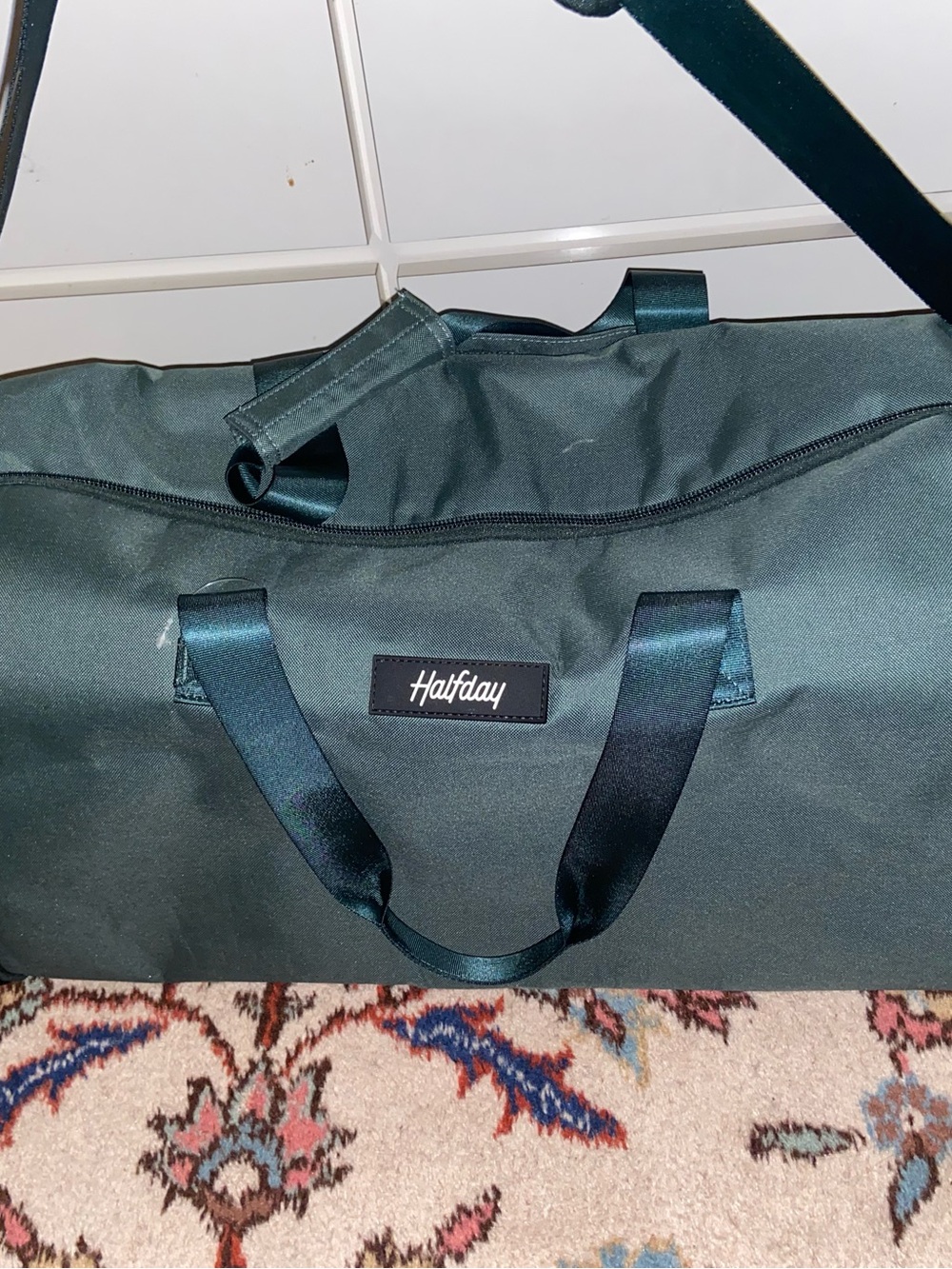 Halfday Dark Green Duffel Bag